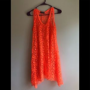Bathing suit cover dress